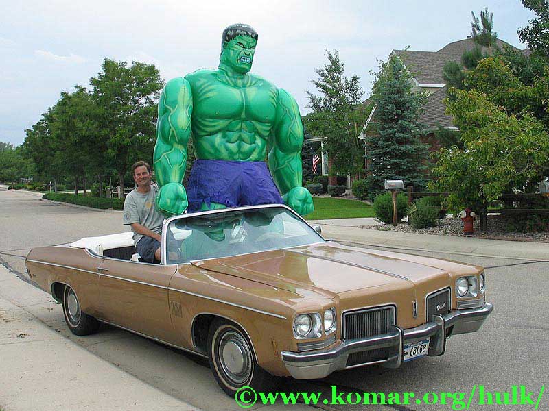 incredible hulk car hulkmobile