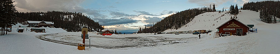Panoramic image of Mission Ridge Ski Area