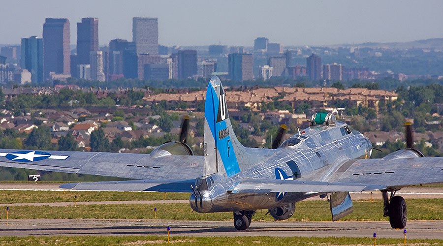 rocky mountain airport airshow b17 6047