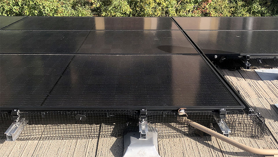 Solar Panel Critter Guard a6