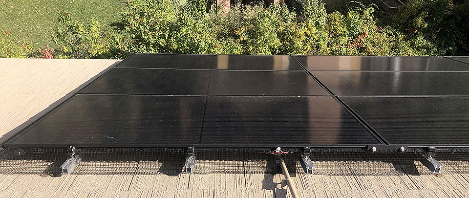 Solar Panel Critter Guard a5