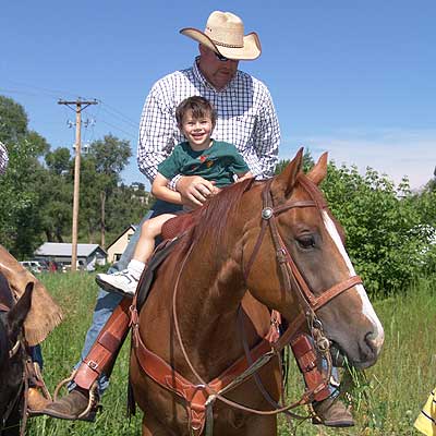 kyle on horse